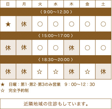 診療案内